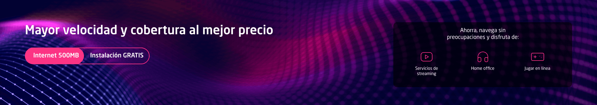Banner VTR Ofertas Desktop View